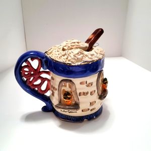 Blue Sky Clayworks Heather Goldminc The Coffee Bean Cottage House